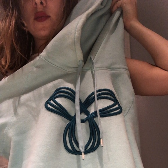 Teal TNA size small women’s hoodie - Picture 1 of 3